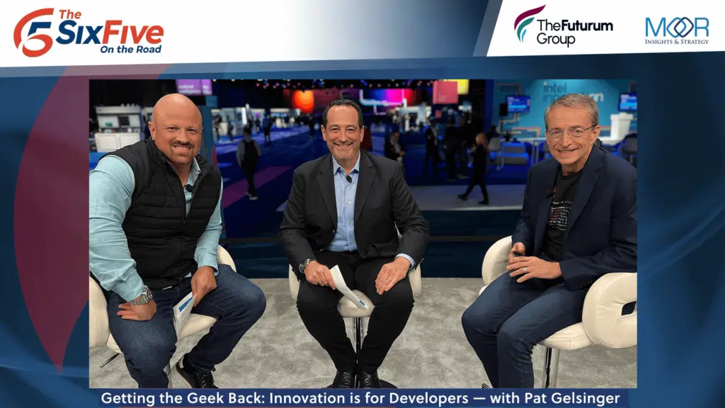 Getting the Geek Back: Innovation is for Developers with Pat Gelsinger - Six Five On the Road