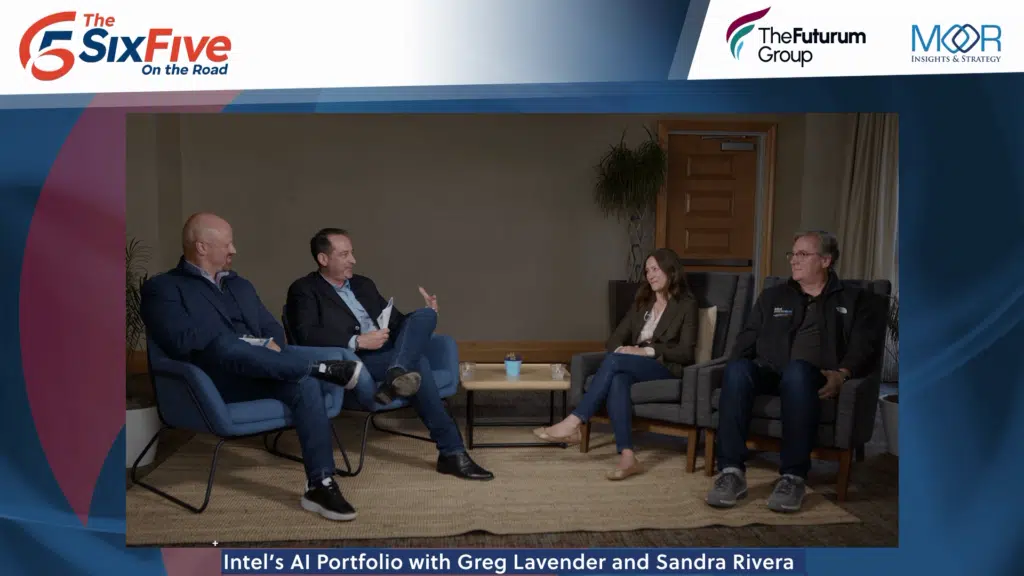 Intel's AI Portfolio with Greg Lavender & Sandra Rivera - Six Five On the Road
