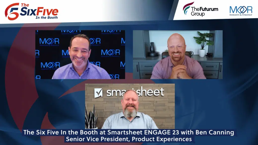 Six Five In the Booth at Smartsheet ENGAGE 23 with Ben Canning