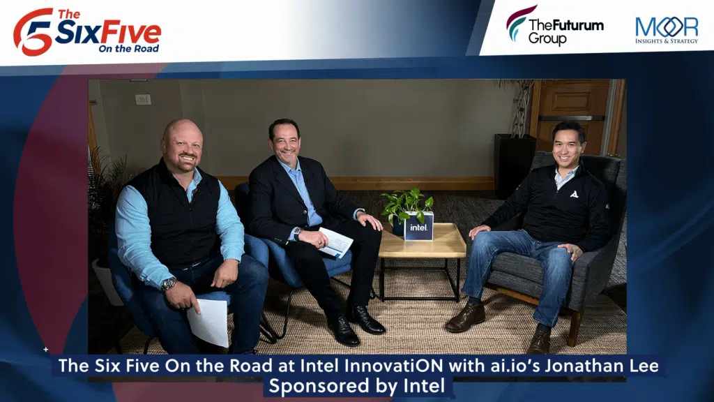 Six Five On the Road at Intel InnovatiON with ai.io’s Jonathan Lee