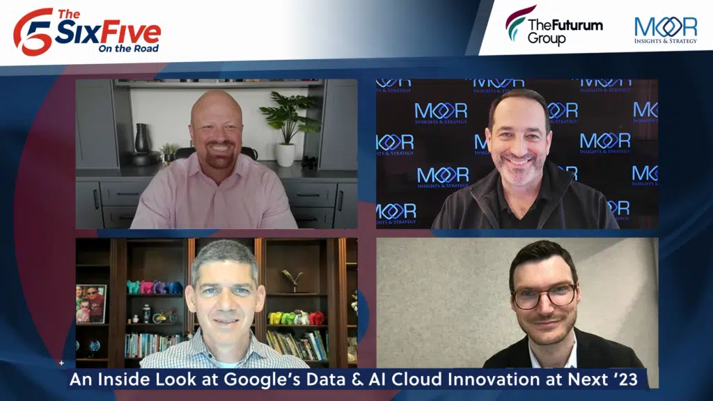 An Inside Look at Google's Data & AI Cloud Innovation at Next '23 - Six Five On the Road
