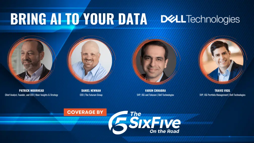 Bring AI to Your Data - The Six Five On the Road