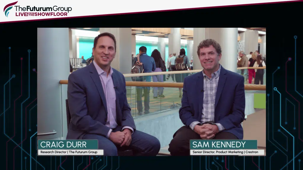 Futurum Live! From the Show Floor with Crestron's Sam Kennedy