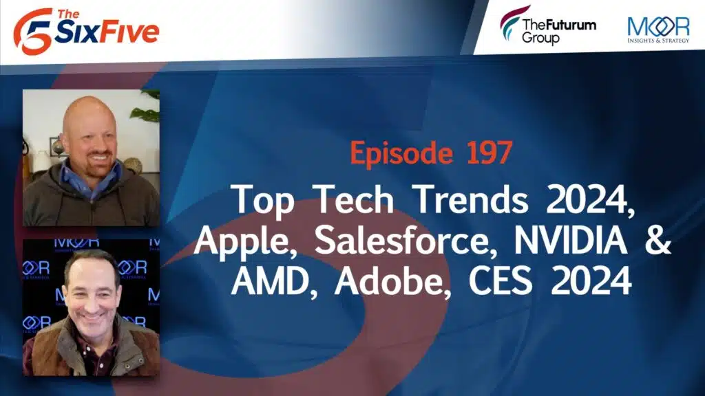 Talking Top Tech Trends 2024, Apple, Salesforce, NVIDIA & AMD, Adobe, CES 2024