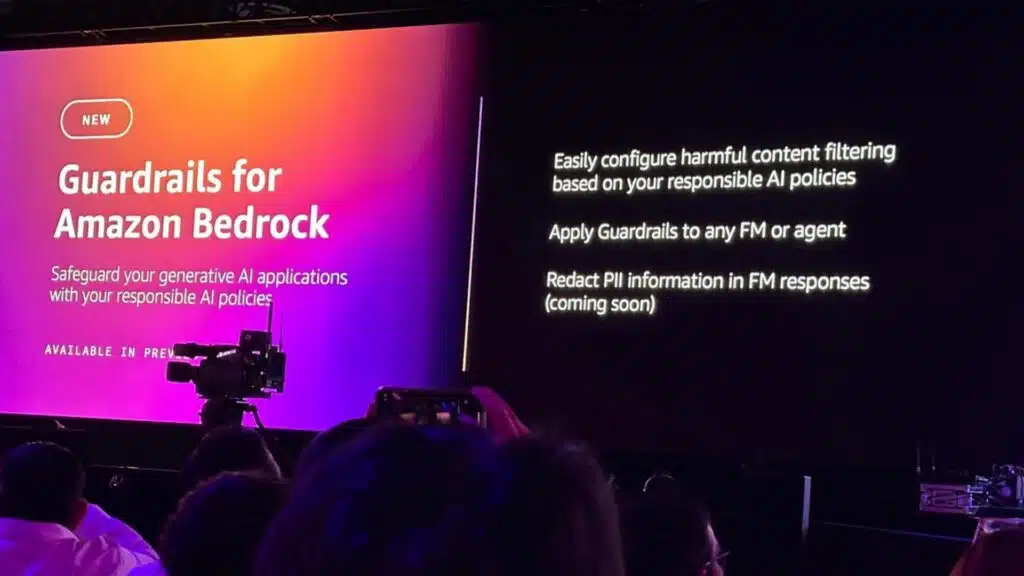 Guardrails for Amazon Bedrock Show AWS Gets Generative AI