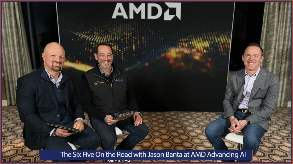 The Six Five On the Road with Jason Banta at AMD Advancing AI