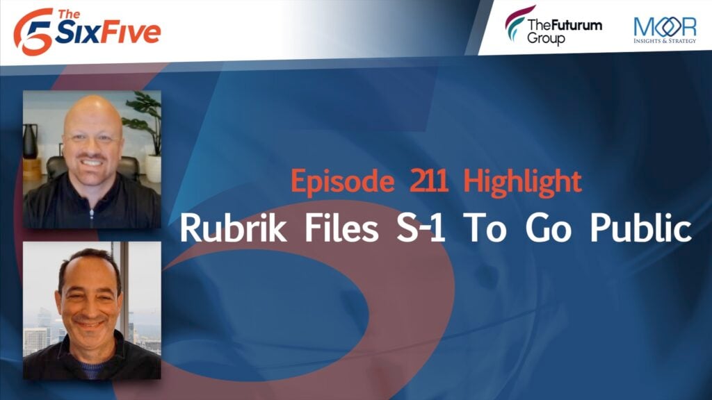 Rubrik Files S-1 To Go Public