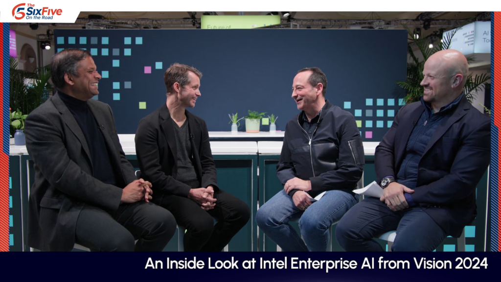 An Inside Look at Intel Enterprise AI from Vision 2024 - Six Five On the Road