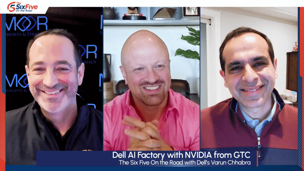 Dell AI Factory with NVIDIA from GTC - Six Five - On the Road