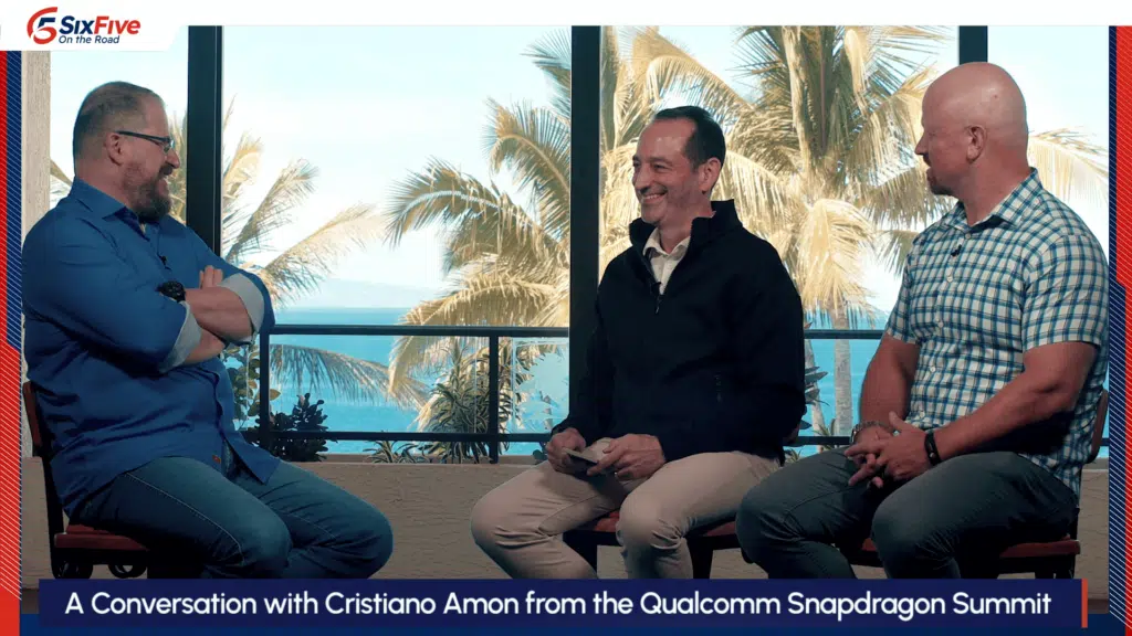 The Importance of CPU’s, Open Platforms, and the Future of AI with Cristiano Amon at Snapdragon Summit - Six Five Media On The Road