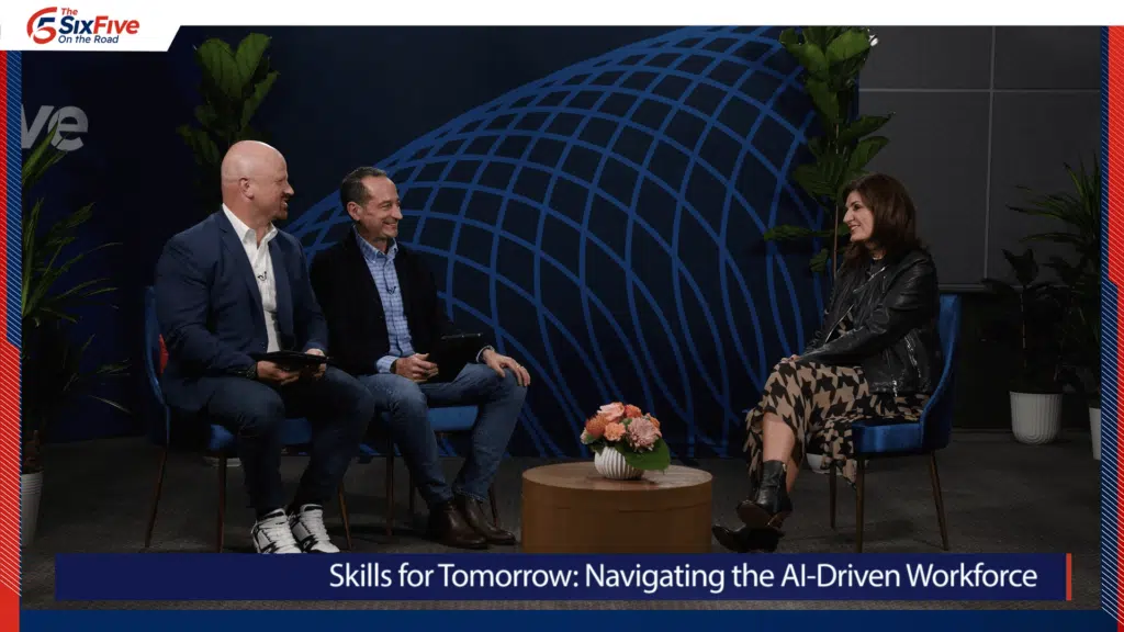 Skills for Tomorrow: Navigating the AI-Driven Workforce - Six Five Media On The Road