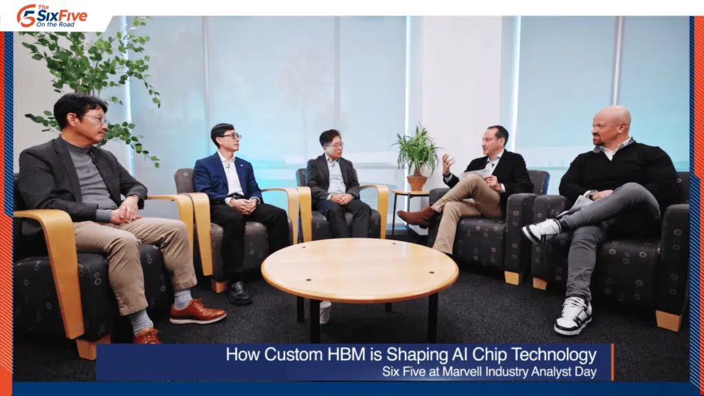 How Custom HBM is Shaping AI Chip Technology - Six Five On The Road at Marvell Industry Analyst Day