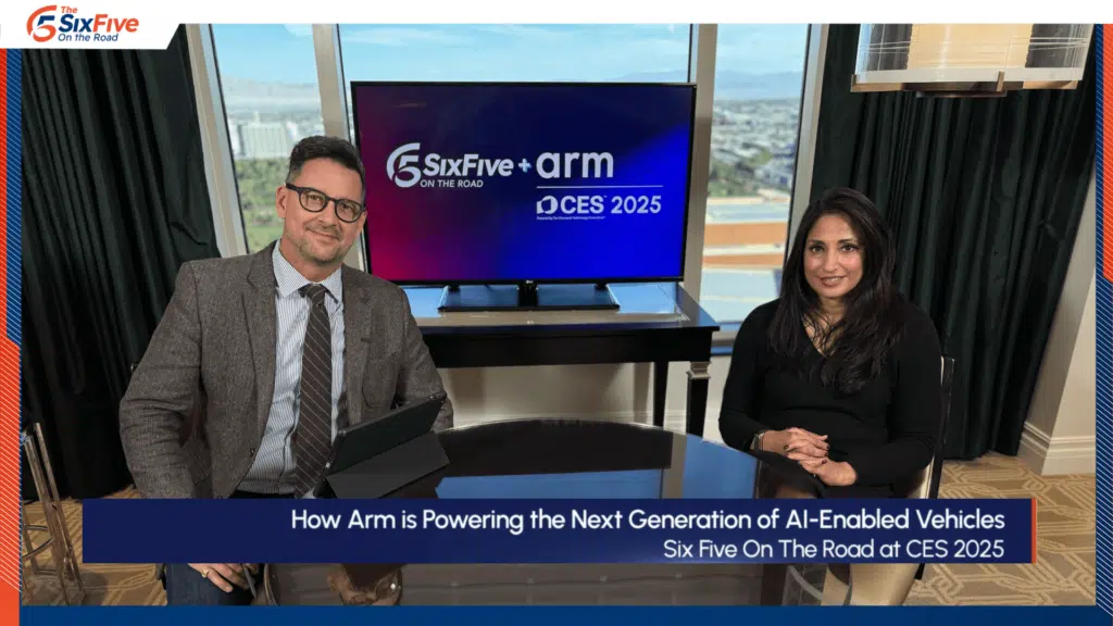 How Arm is Powering the Next Generation of AI-Enabled Vehicles - Six Five On The Road at CES 2025
