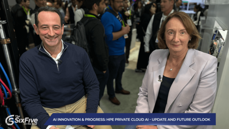 AI Innovation & Progress: HPE Private Cloud Update and Future Outlook - Six Five Media at NVIDIA GTC