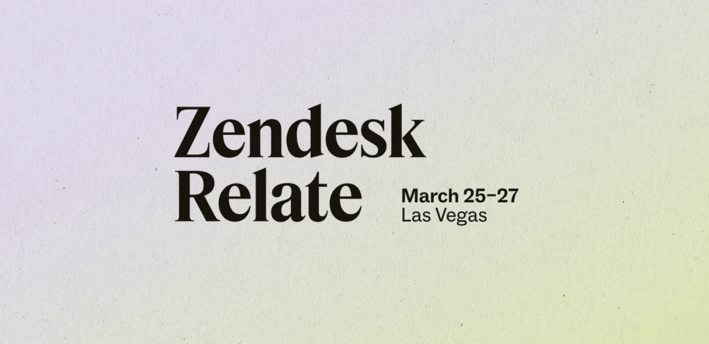 Zendesk Relate 2025