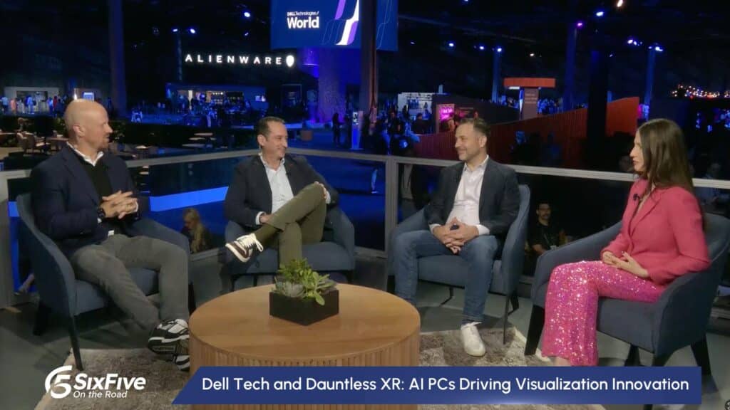 Dell Tech and Dauntless XR: AI PCs Driving Visualization Innovation - Six Five On The Road