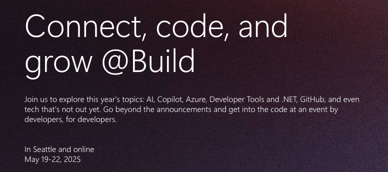 Microsoft Build 2025