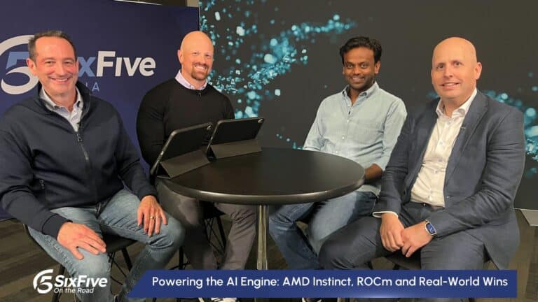 Powering the AI Engine: AMD Instinct, ROCm and Real-World Wins - Six Five On The Road