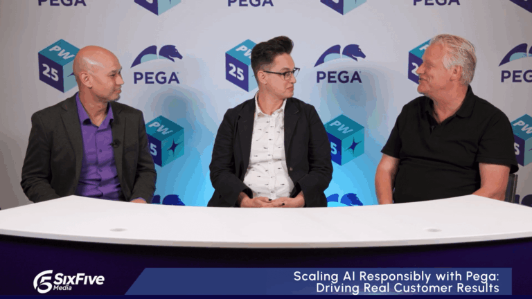 Scaling AI Responsibly with Pega: Driving Real Customer Results - Six Five On The Road
