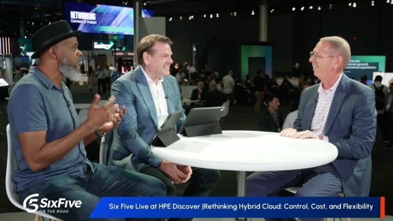 Six Five Live at HPE Discover | Rethinking Hybrid Cloud: Control, Cost, and Flexibility